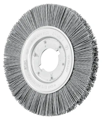 Produktbild von PFERD 43505004, Schleifbürste, Universal, Siliciumcarbid, 8000 RPM, Rund, 15 cm