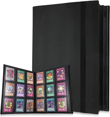 Immagine prodotto di Album raccoglitore per carte da collezione, con 30 pagine, 540 tasche, realizzato in PP, adatto per carte da scambio