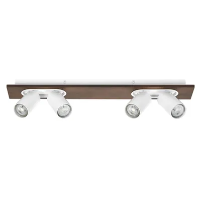 Produktbild von OSRAM 4099854471315 Deckenanbau-Leuchte aus unterschiedlichen Materialitäten mit flexiblen, dimmbaren GU10-Strahlern 13.60 W 920 lm
