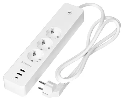Obrázek produktu pro Rozvodnice 3Xšuko2Xusb Tuya Smart Wi-Fi