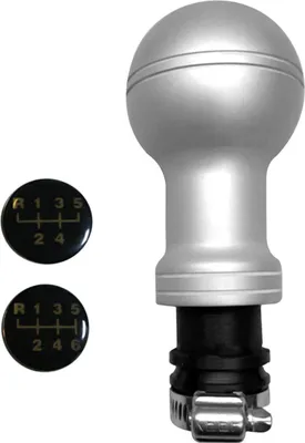 Immagine prodotto di Pomello del cambio per VW Golf 1997-2003 Manuale Alluminio Argento