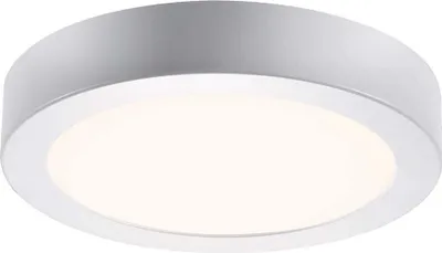 Produktbild von LED Deckenleuchte Farbwechsel RGB Fernbedienung Dimmbar Nickel 480lm Ø 22,5cm