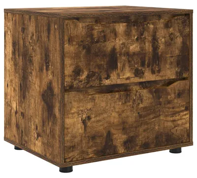 Obrázok produktu pre vidaXL Úložná skriňa dub dymový 60 x 48 x 57 cm