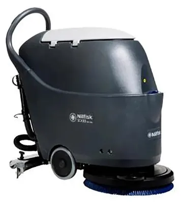 Imagen del producto de Máquina barredora Nilfisk, modelo 50000334, con dimensiones de 1140 mm, 550 mm y 1100 mm