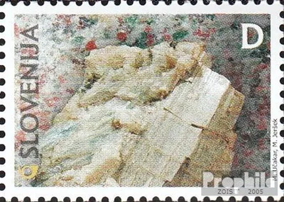 Produktbild von Briefmarken Slowenien 2005 Mi 509 (kompl.Ausg.) postfrisch Mineralien