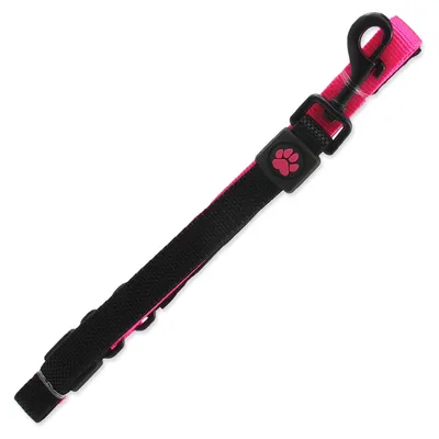 Obrázok produktu pre Vodítko DOG Bungee neoprénové dlhé ružové M 1 ks