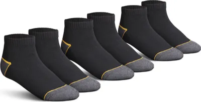 Obrázok produktu pre pracovné ponožky do tenisiek ( 3-pack - 43-46 ) "Black" Priedušné bavlnené, funkčné ponožky krátke, do pracovnej a trekingovej obuvi