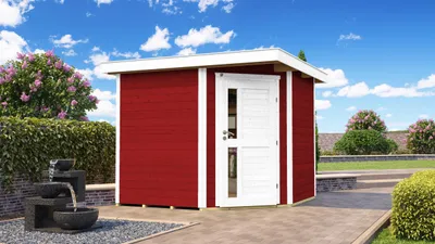 Produktbild von Blackmount Angle 229 A Gr.2, schwedenrot, B x T x H 270 x 270 x 217