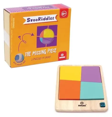 Obrázok produktu pre Drevené logické puzzle Chýbajúca časť, Svoora