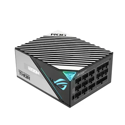 Zdjęcie produktu dla Zasilacz do gier ASUS ROG Thor Platinum II 1200 W, ROG-THOR-1200P2, PCIe 5.0