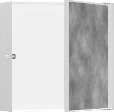 Produktbild von HANSGROHE 56085700 XtraStoris Rock Wandnische
