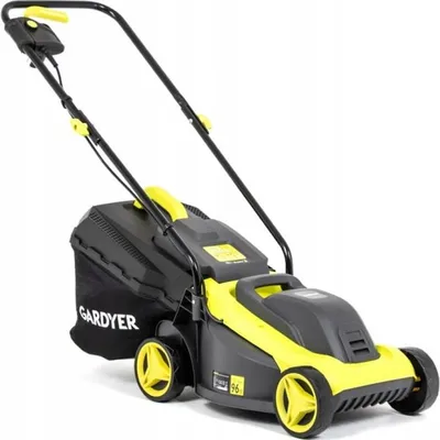 Immagine prodotto di Tosaerba elettrico 1200W, 30L, larghezza di taglio 33cm, altezza di taglio a 3 livelli, compatto e silenzioso