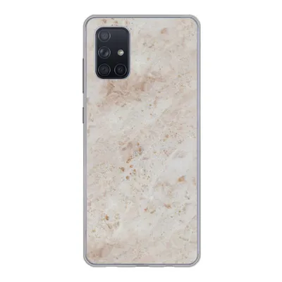 Produktbild von MuchoWow® Handyhülle Schutzhülle Hülle für Samsung Galaxy A51 Marmor - Muster - Braun Silikon Softcase Handy Hülle - Schutzabdeckung
