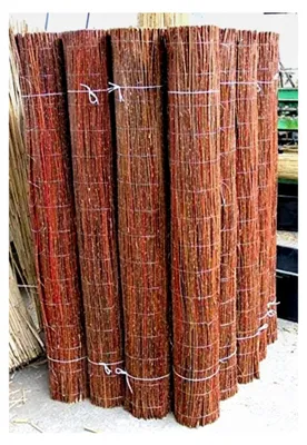 Produktbild von Weidenmatte natürlicher Sichtschutz Zaun in 22 Größen (200 x 500 cm)