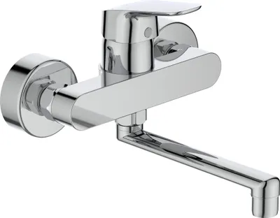 Produktbild von Ideal Standard Wand-Waschtischarmatur Ceraflex Aufputz, Ausladung 160mm B1717AA Chrom