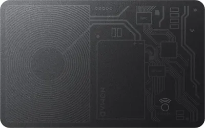Image de Nomad, carte de localisation « Find My Wallet » ultra-fine, noire
