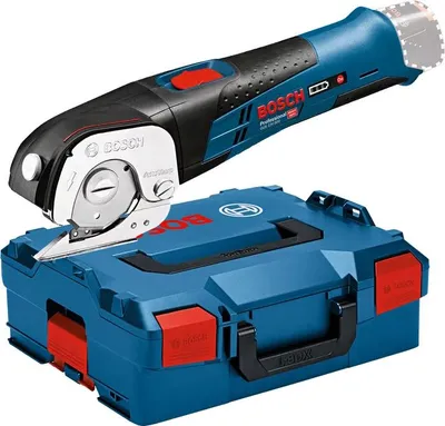 Image de Cisaille universelle sans fil BOSCH GUS 12V-300 Professional (vendu sans batterie) + L-Boxx