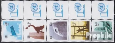 Produktbild von Briefmarken UNO - New York 2009 Mi 1149A-1153A Zehnerblock (kompl.Ausg.) gestempelt Grußmarken