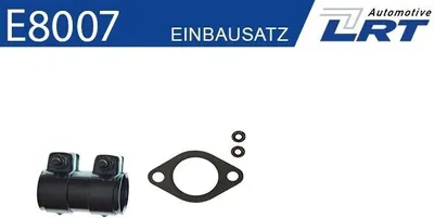 Produktbild von LRT Montagesatz Katalysator E8007 für VW TOURAN (1T1, 1T2)
