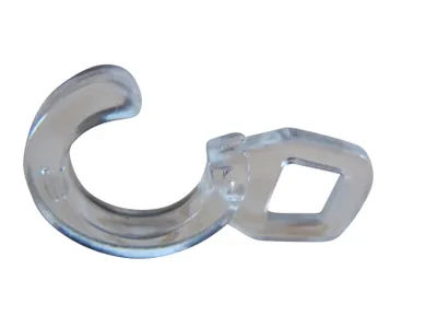 Immagine prodotto di rewagi 25 pezzi ganci per occhielli - ganci per tende, ganci per pieghe, ganci per occhielli - 10mm