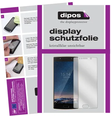 Produktbild von 2x Schutzfolie für Doogee BL7000 klar Displayschutzfolie Folie Display Schutz