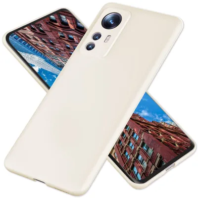 Immagine prodotto di Custodia rigida ultrasottile per Xiaomi 12/ Xiaomi 12X - Custodia per cellulare Smartphone Cover Bianco