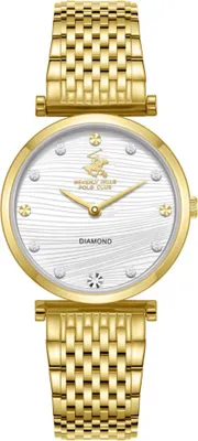 Obrázok produktu pre Dámske náramkové hodinky BEVERLY HILLS BP3737X.130 Gold Fashion s diamantmi