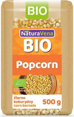 Produktbild von POPCORN (ZIARNO KUKURYDZY)  500 g - NATURAVENA