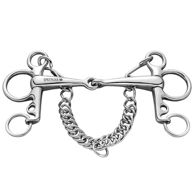 Immagine prodotto di Sprenger Pelham singolo rotto in acciaio inox 16 mm