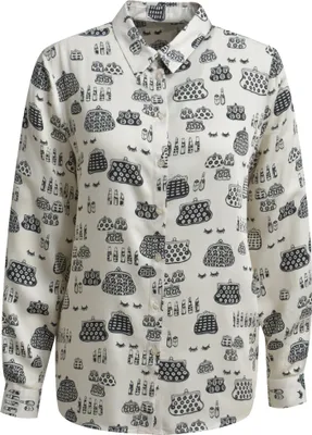 Produktbild von Milano (21) SHIRT BLOUSE 1/1 SLEEVE, CREAM PRINT 1111 1111 38