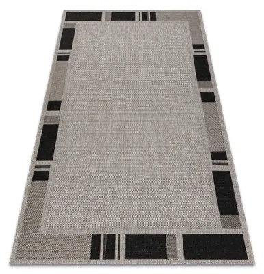 Imagen del producto de Alfombra de cuerda sisal FLOORLUX 20195 plateado  / gris 160x230 cm