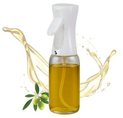 Ölspray für Airfryer, 300 ml, Glasbehälter, weiß