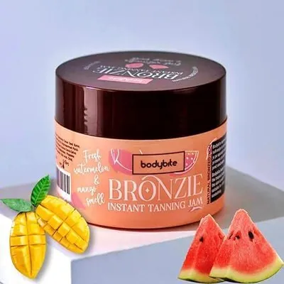 Produktbild von 200 ml Bräunungscreme mit Sofort-Effekt, Marmelade Sonnencreme - BRONZIE