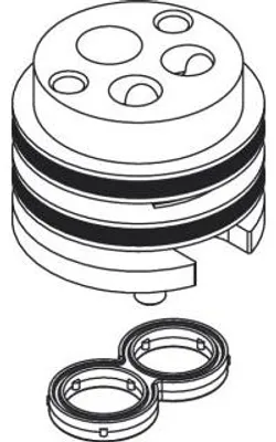 Zdjęcie produktu dla HANSGROHE 93819000 Adapter do połączeń wymiennych