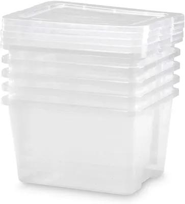 Imagen del producto de Cajas de Almacenaje 22 L Pack 5 COM-FORT HOUSE