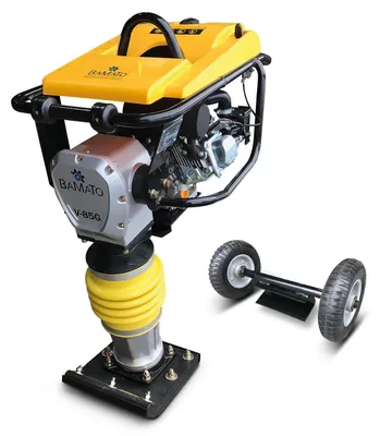 Produktbild von BAMATO Vibrationsstampfer V-85G mit Fahrwerk