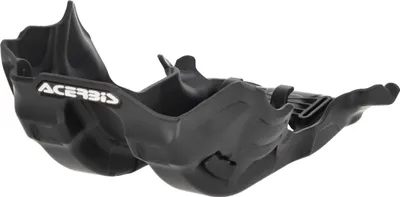 Productafbeelding van ACERBIS zwarte paramotor met geïntegreerde vin, geschikt voor Yamaha