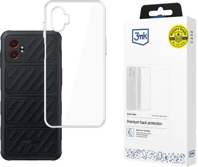 Image de Housse de téléphone portable pour Galaxy XCover 7 Pro, 3mk Clear Case, Transparent