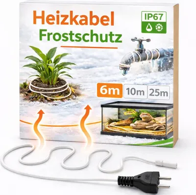 Immagine prodotto di Cavo di riscaldamento a pavimento BioGreen per piante in 4 diverse lunghezze