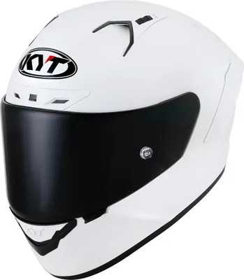 Produktbild von KYT NZ Race Plain Helm, weiß, 2XL (63)