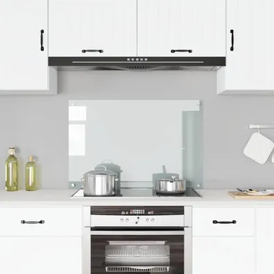 Produktbild von vidaXL Küchenrückwand Transparent 90×60 cm Hartglas