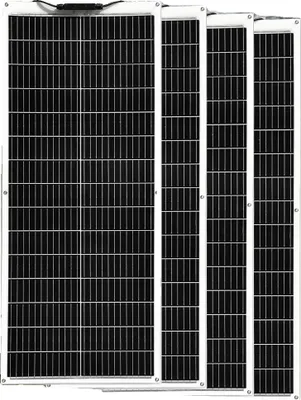 Obrázek produktu pro Flexibilní sada solárních panelů, účinnost 24 %, lehká konstrukce, 400W solární panel
