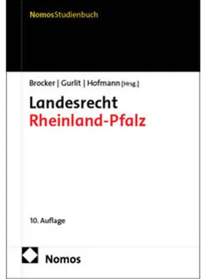 Produktbild von Landesrecht Rheinland-Pfalz