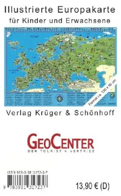 Produktbild von Kinder Europakarte