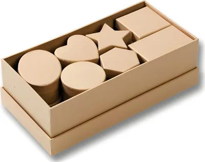 Immagine prodotto di scatole di cartone folia, cartone, 15 pezzi, naturale