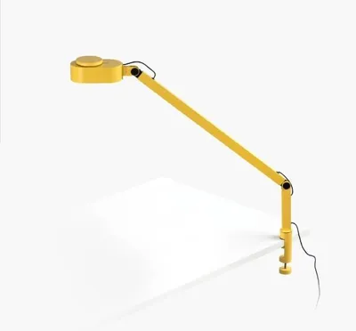 Zdjęcie produktu dla Lampa stołowa INVITING LED 6W Aluminium Żółty L:21cm H:30cm
