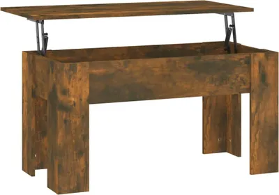Produktbild von vidaXL Couchtisch Räuchereiche 101x49x52 cm Holzwerkstoff