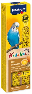 Productafbeelding van Vitakraft Kracker staven voor kanaries, met eieren, 2 stuks