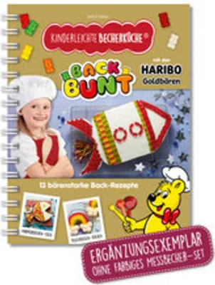 Immagine prodotto di Kinderleichte Becherküche Buch - Band 10 - Back bunt mit den Haribo Goldbären (DIN-A5)