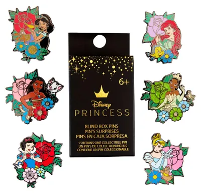 Produktbild von Disney Loungefly POP! Pin Ansteck-Pins Princess Tattoo 3 cm Sortiment (12)